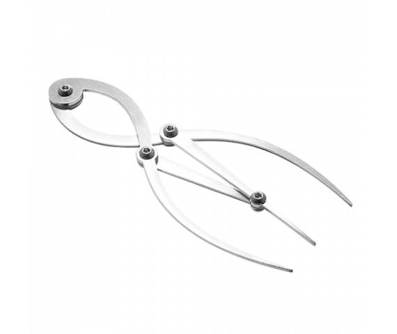 Brow Mapping Caliper assistant in symmetrical eyebrow measurement
