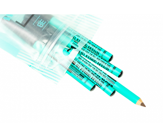 ALL ROUND BROWN Disposable eyebrow pencils x 5