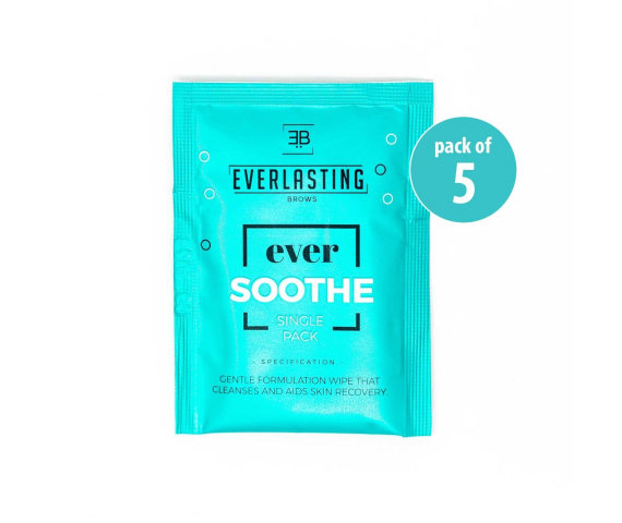 EverSoothe healing wipes pack of 5 = 70 wipes